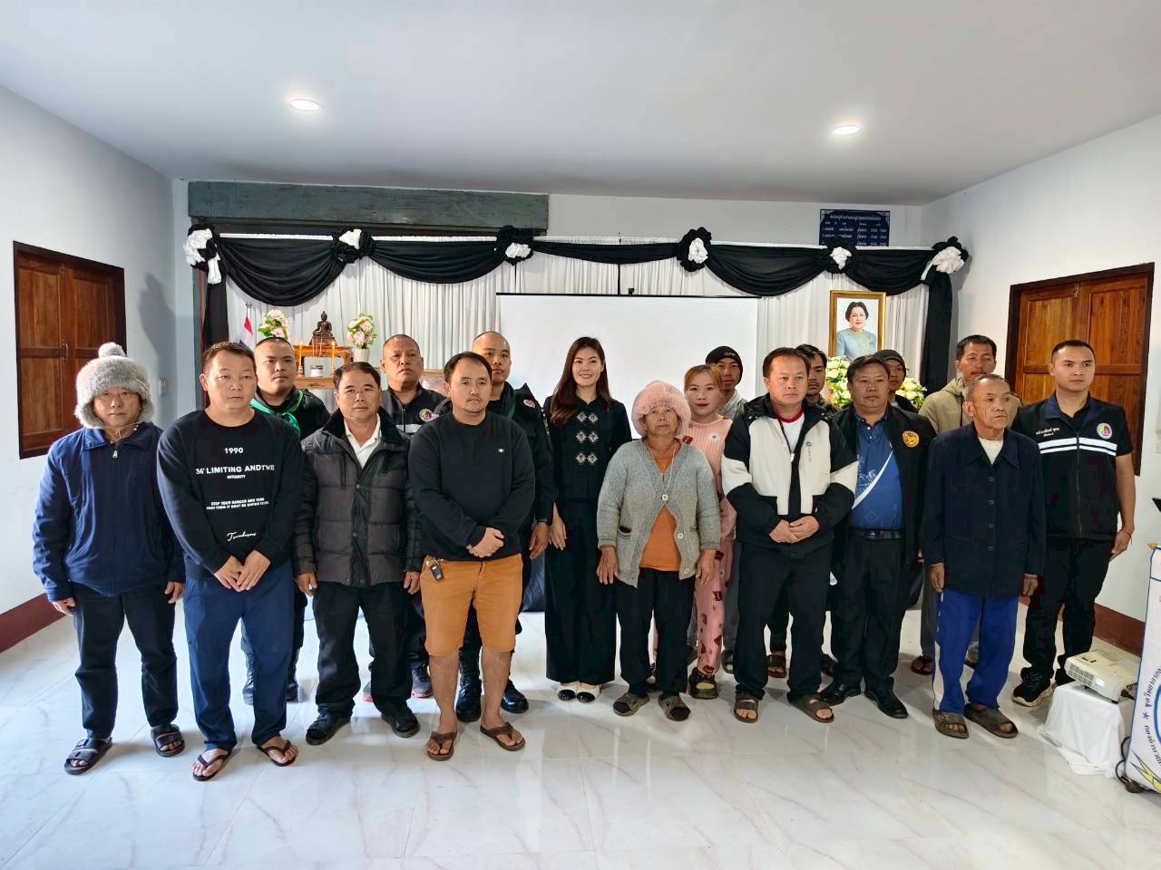 🏡พช.เวียงแก่น เข้าร่วมการอบรมการพัฒนาศักยภาพผู้นำหมู่บ้าน/ชุมชน เพื่อการจัดตั้งหมู่บ้านกองทุนแม่ของแผ่นดิน