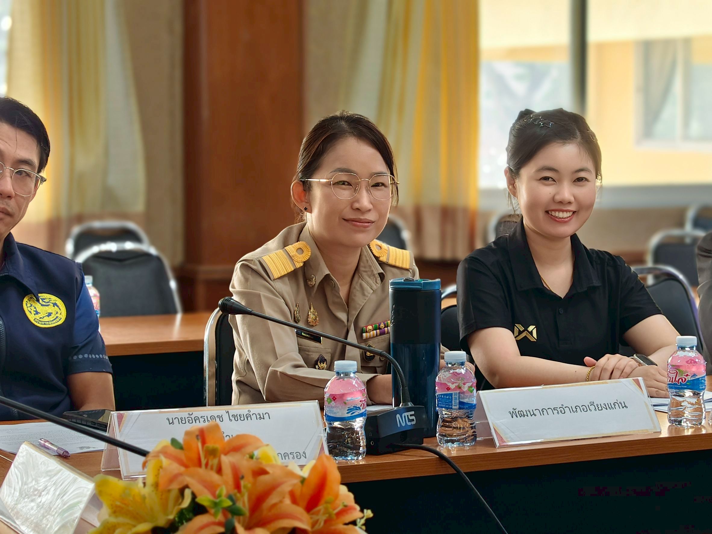 🏡 พช.เวียงแก่น เข้าร่วมการประชุมหัวหน้าส่วนราชการ หัวหน้าหน่วยงานรัฐวิสาหกิจ และคณะกรรมการบริหารงานอำเภอแบบบูรณาการ (ก.บ.อ.) ประจำเดือนเมษายน ครั้งที่ 4/2569