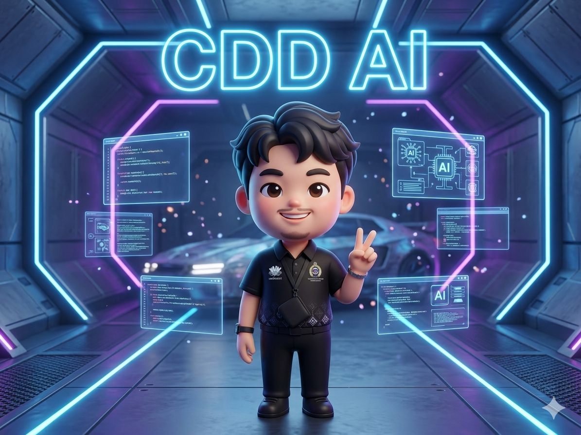 🏡 พช.เวียงแก่น เชิญชวนใช้งาน “CDD AI” ผู้ช่วยอัจฉริยะยุคใหม่! 🤖📊