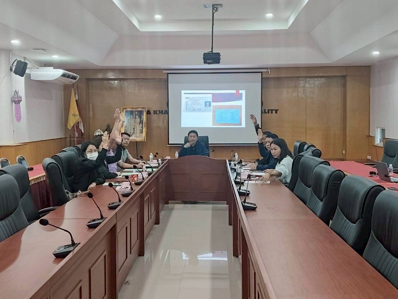 🏡 พช.เวียงแก่น เข้าร่วมการประชุมคณะกรรมการช่วยเหลือประชาชนเทศบาลตำบลท่าข้าม ครั้งที่ 4/2569