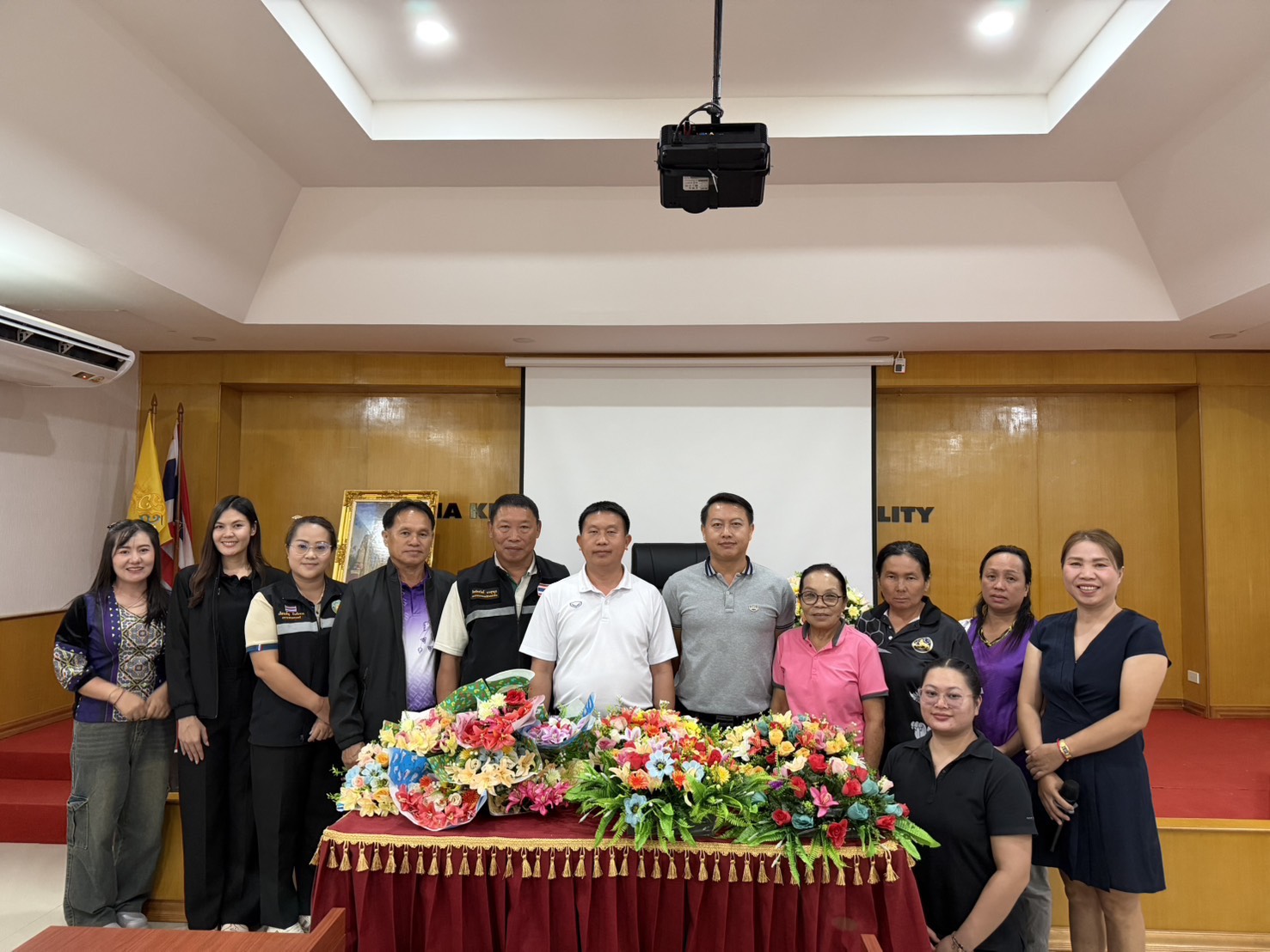🏡 พช.เวียงแก่น เข้าร่วมพิธีเปิดโครงการพัฒนาศักยภาพกลุ่มอาชีพตำบลท่าข้าม