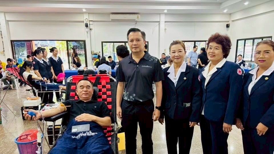 🏡 พช.เวียงแก่น เข้าร่วมกิจกรรมบริจาคโลหิต ดวงตา และอวัยวะ อำเภอเวียงแก่น