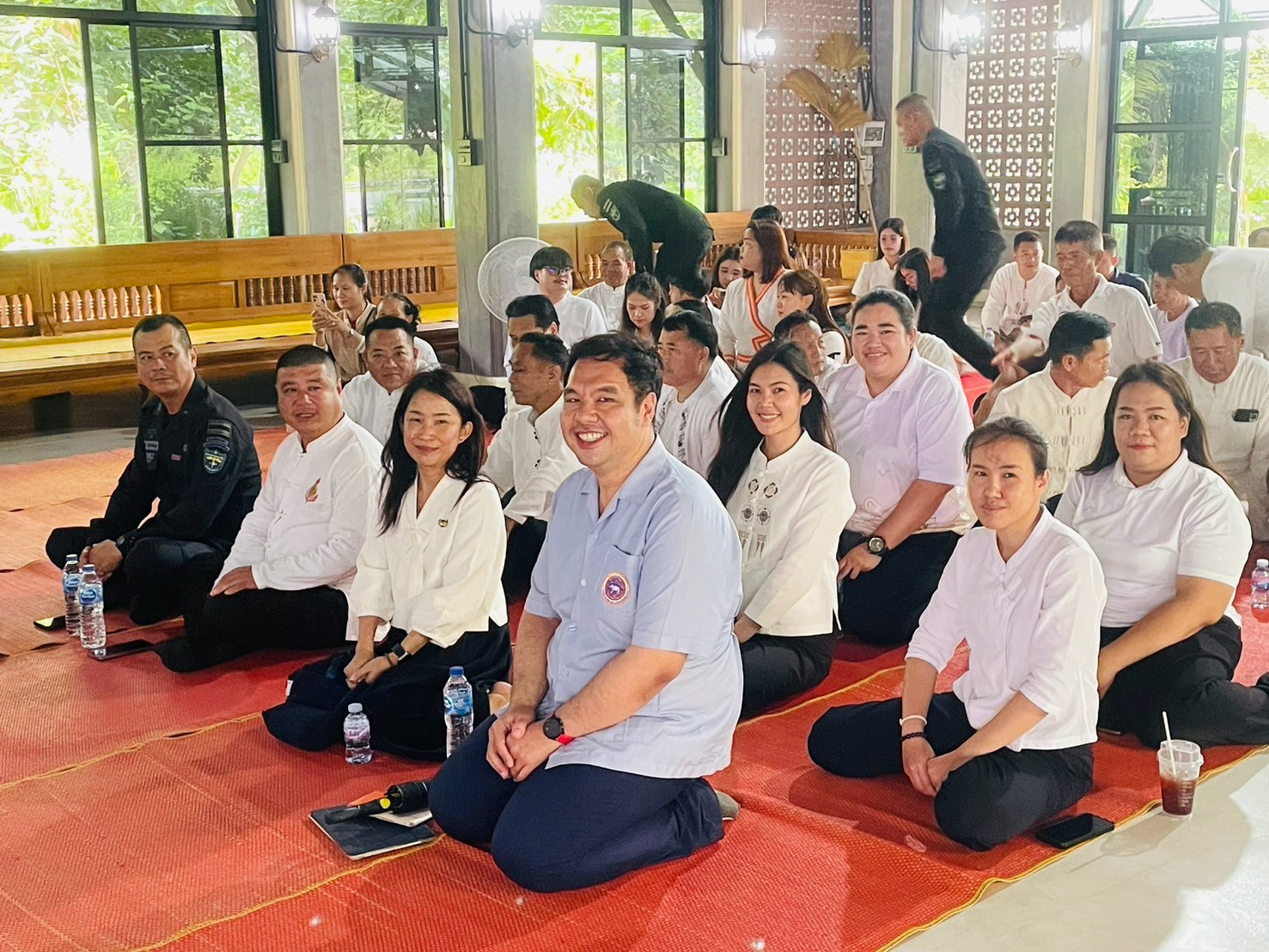 🏡 พช.เวียงแก่น เข้าร่วมพิธีถวายเทียนพรรษา เนื่องในประเพณีเข้าพรรษา ประจำปี พ.ศ. 2569