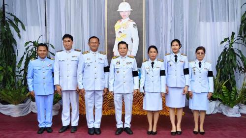 🏡 พช.เวียงแก่น ร่วมพิธีบำเพ็ญกุศลสตมวาร 100 วัน เพื่ออุทิศถวายเป็นพระราชกุศลแด่สมเด็จพระเจ้าลูกเธอเจ้าฟ้าพัชรกิติยาภา นเรนทิราเทพยวดี กรมหลวงราชสาริณีสิริพัชร มหาวัชรราชธิดา